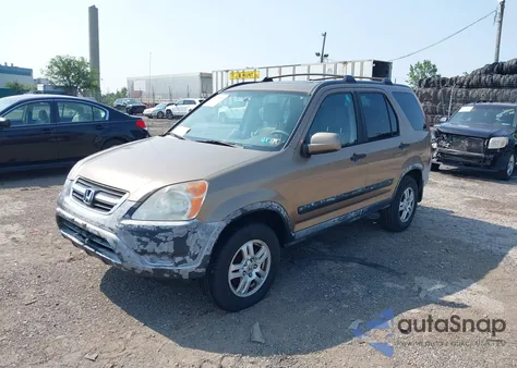 2002 Honda Cr-V Ex z USA, uszkodzony, nr VIN JHLRD78882C093661